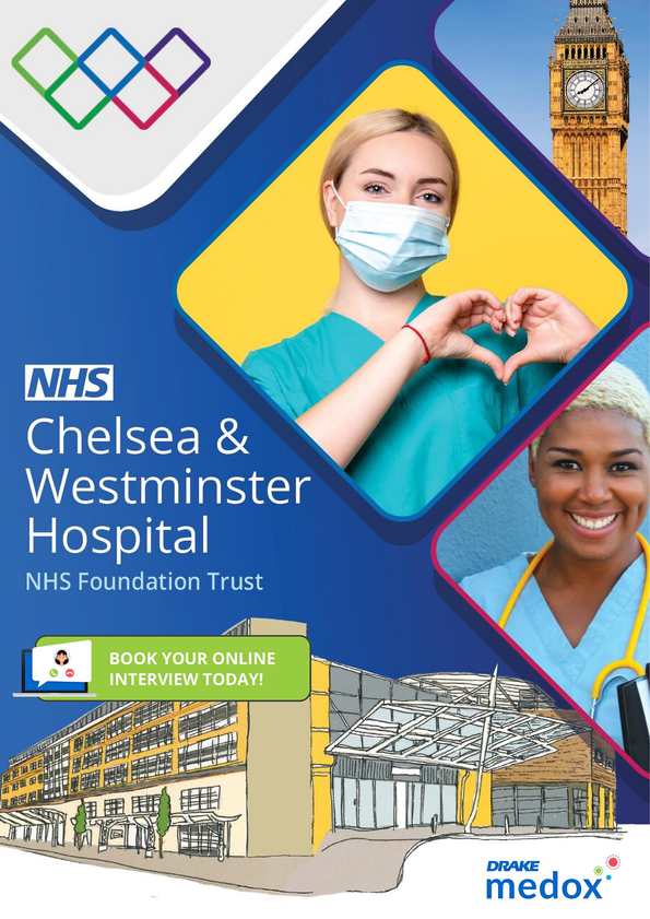 Chelsea & Westminster NHS Foundation Trust Recruiting Now! Catalog